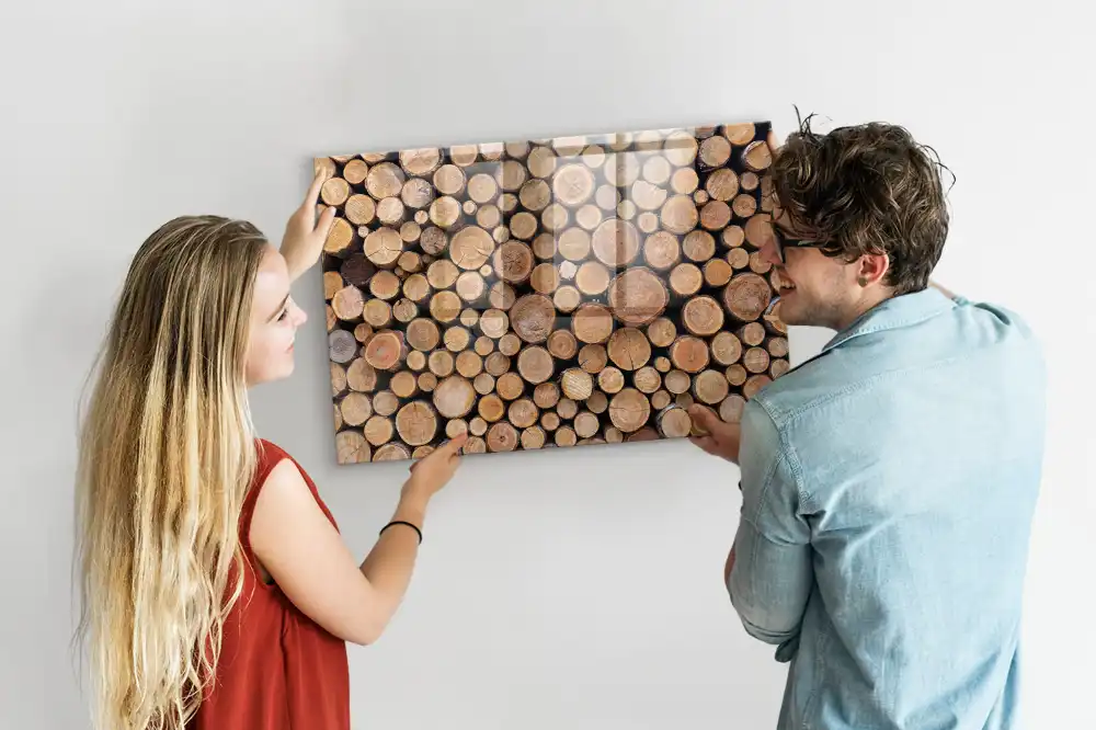 Tableau magnétique pour magnets anneaux d'arbres