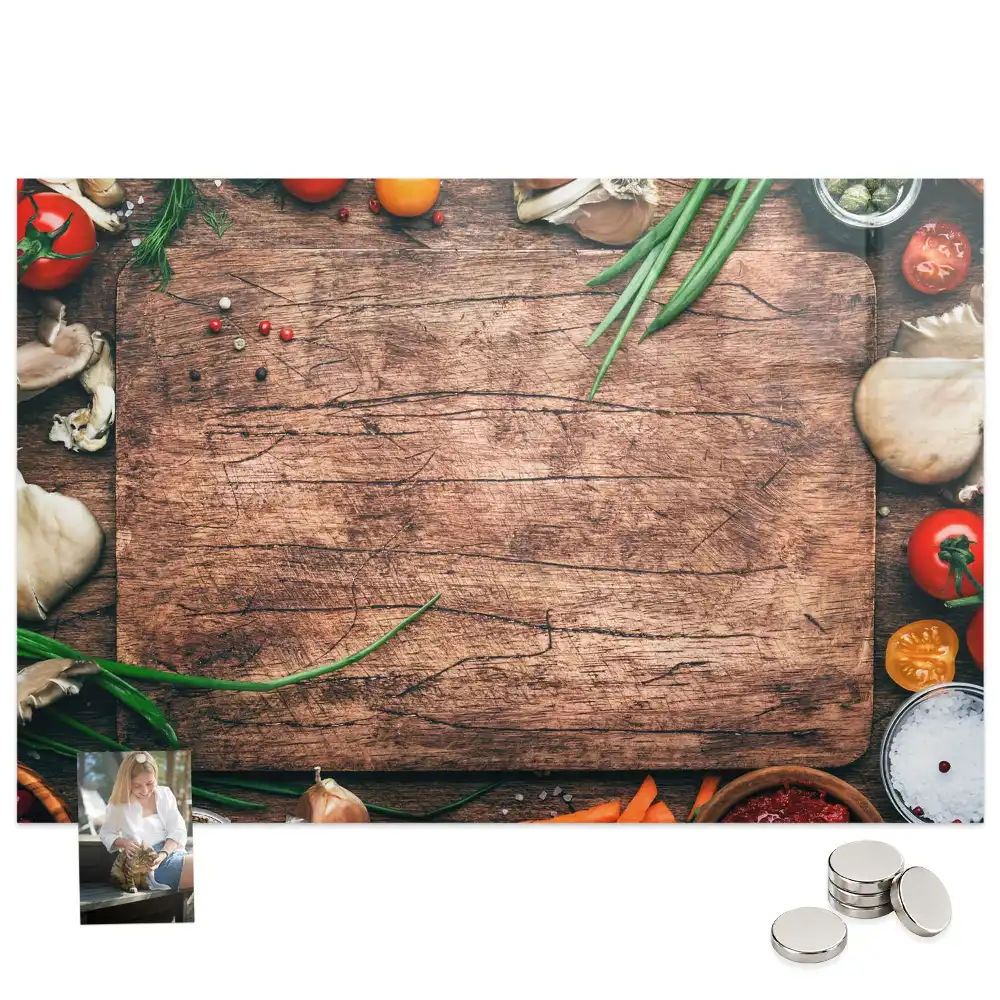 Tableau mural magnétique pour cuisine