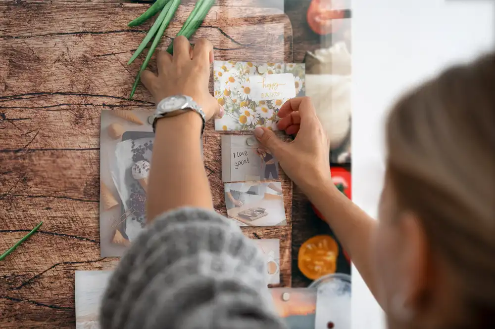 Tableau mural magnétique pour cuisine