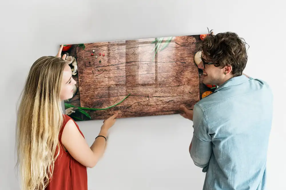 Tableau mural magnétique pour cuisine