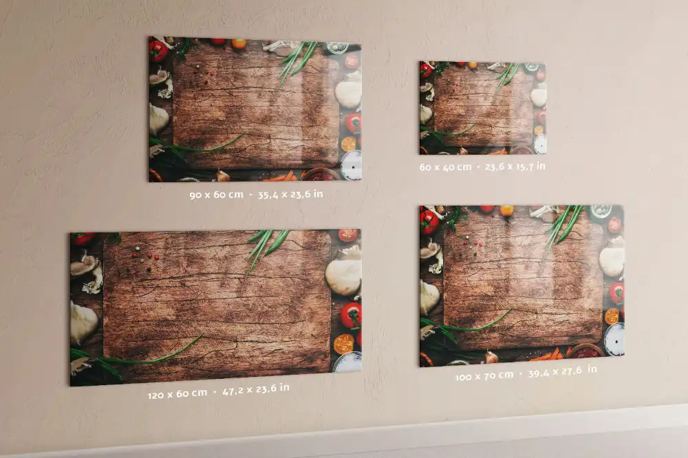 Tableau mural magnétique pour cuisine