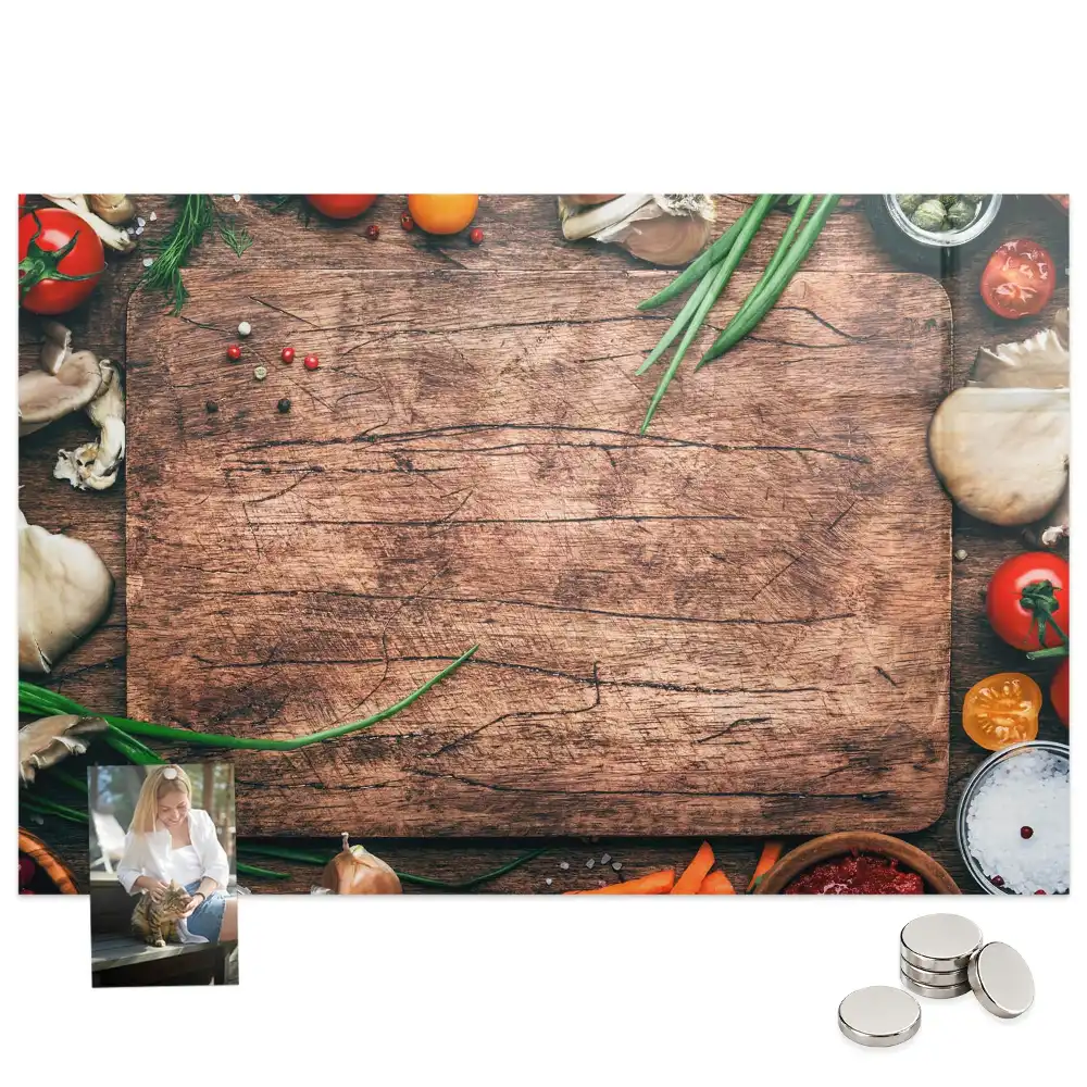 Tableau mural magnétique pour cuisine