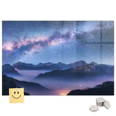Tableau magnétique Chemin stellaire pour magnets
