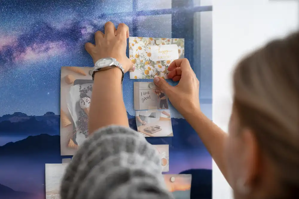 Tableau magnétique Chemin stellaire pour magnets