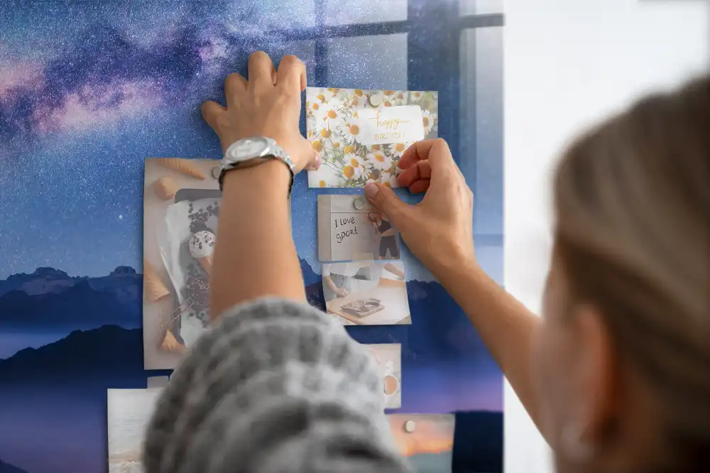 Tableau magnétique Chemin stellaire pour magnets