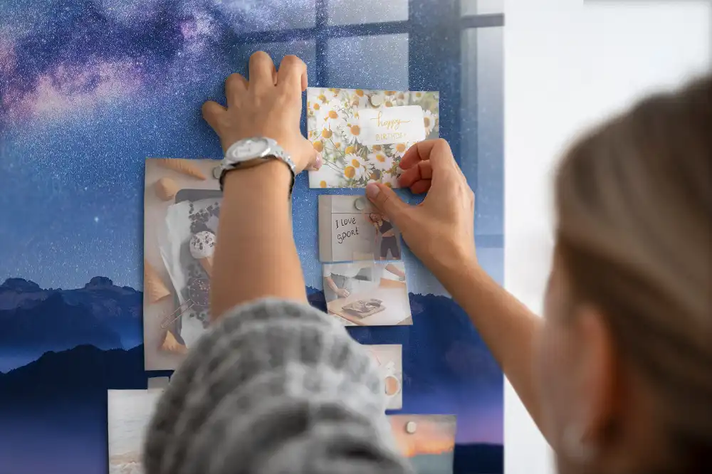 Tableau magnétique Chemin stellaire pour magnets