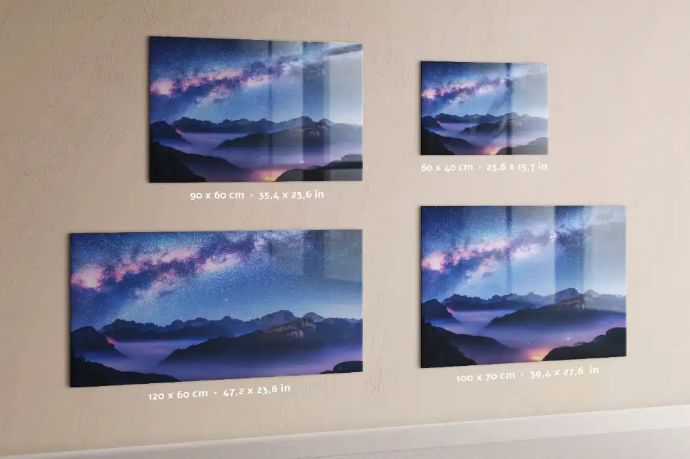 Tableau magnétique Chemin stellaire pour magnets
