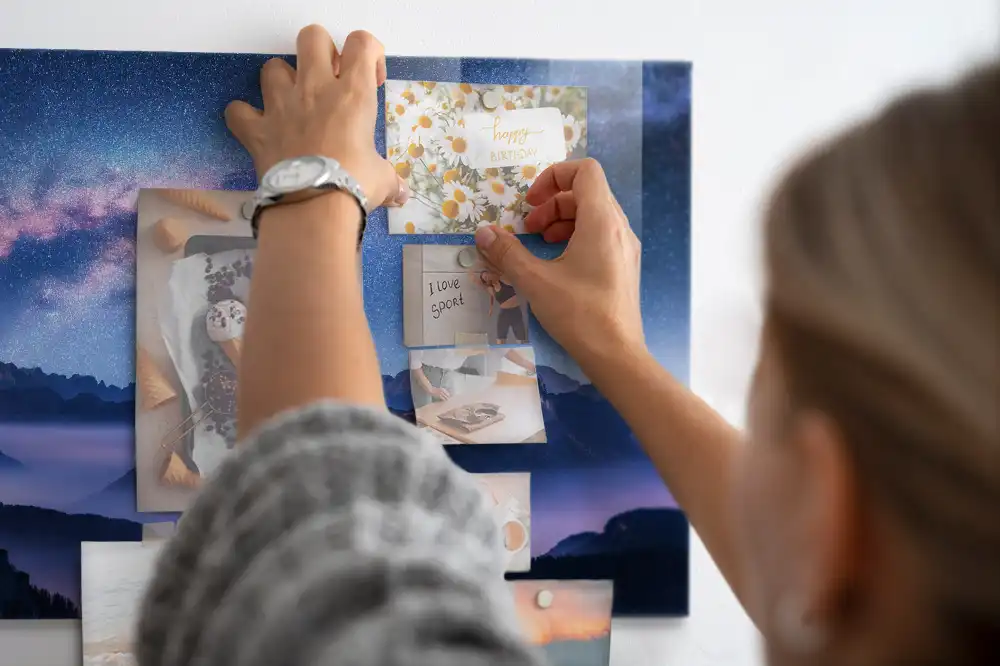 Tableau magnétique Chemin stellaire pour magnets