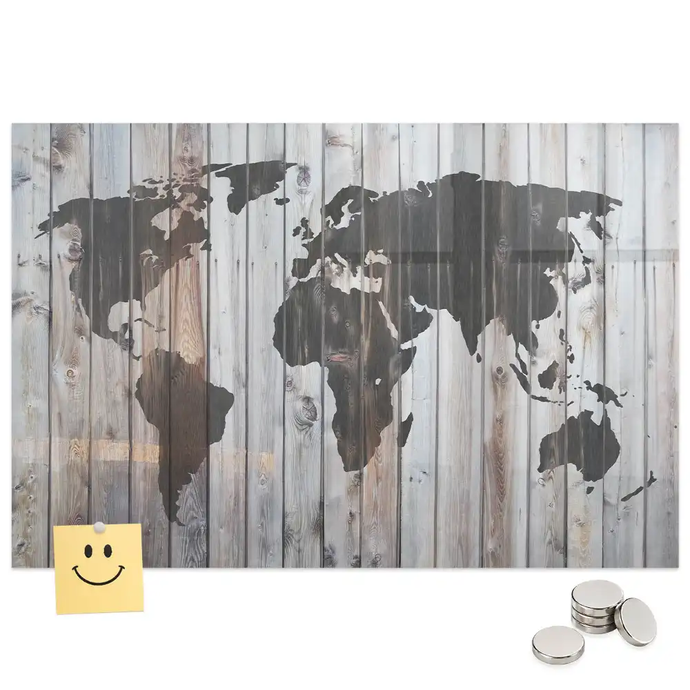 Tableau magnétique pour magnets continents