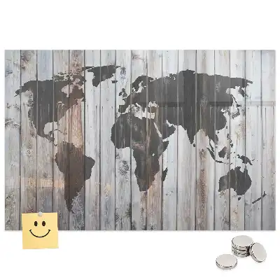 Tableau magnétique pour magnets continents