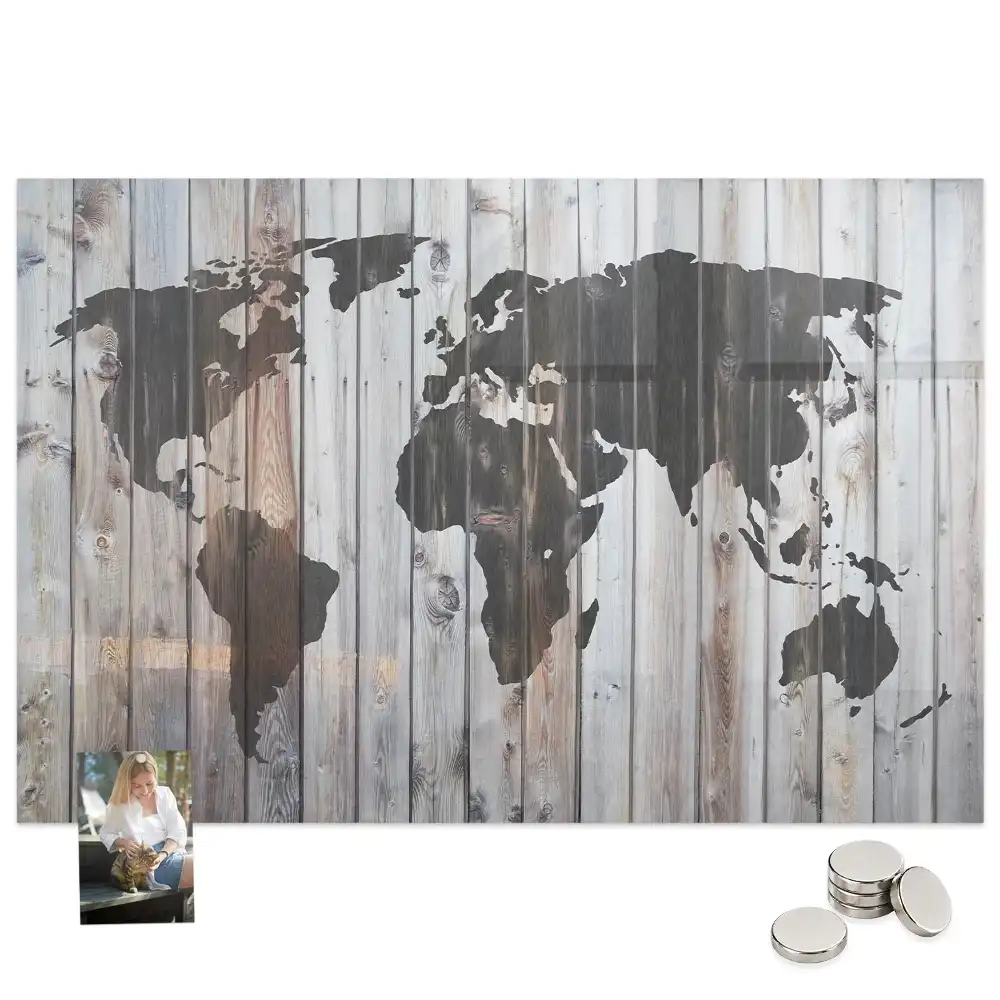 Tableau magnétique pour magnets continents