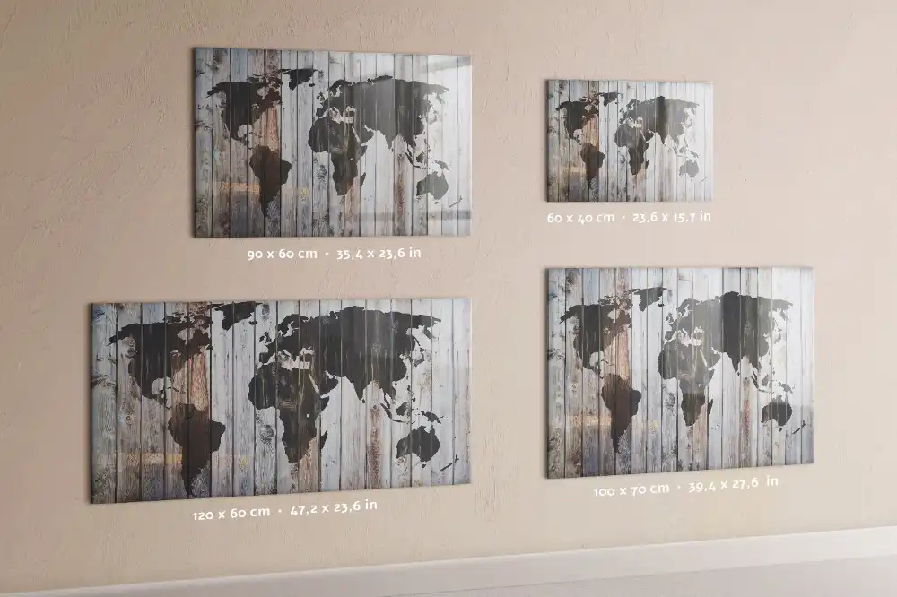 Tableau magnétique pour magnets continents