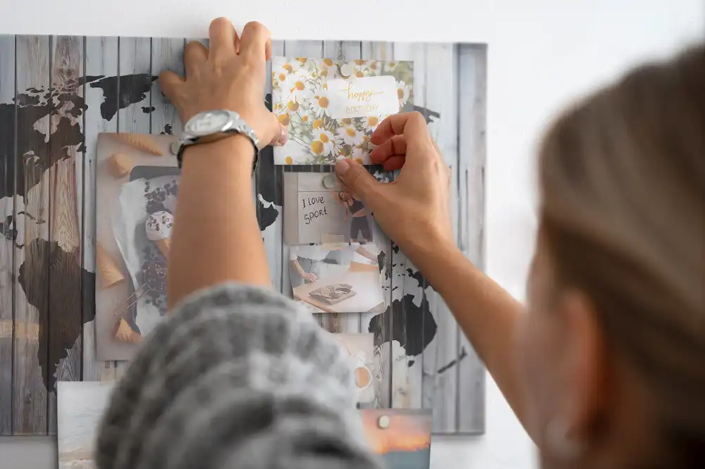 Tableau magnétique pour magnets continents