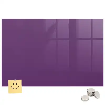 Tableau mural magnétique violet