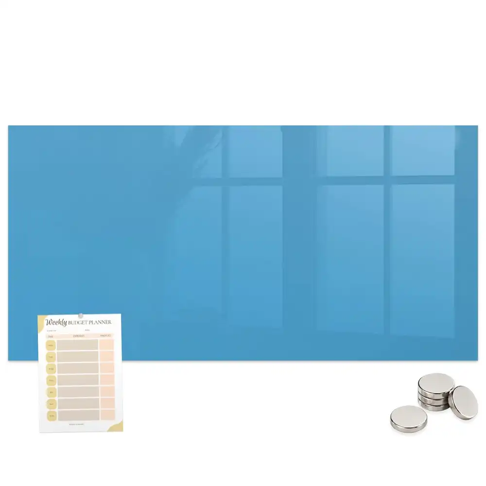 Tableau magnétique bleu pour magnets