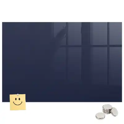 Tableau mural magnétique bleu marine foncé