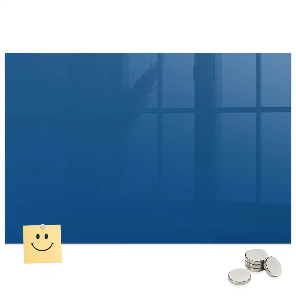 Tableau magnétique bleu pour magnets