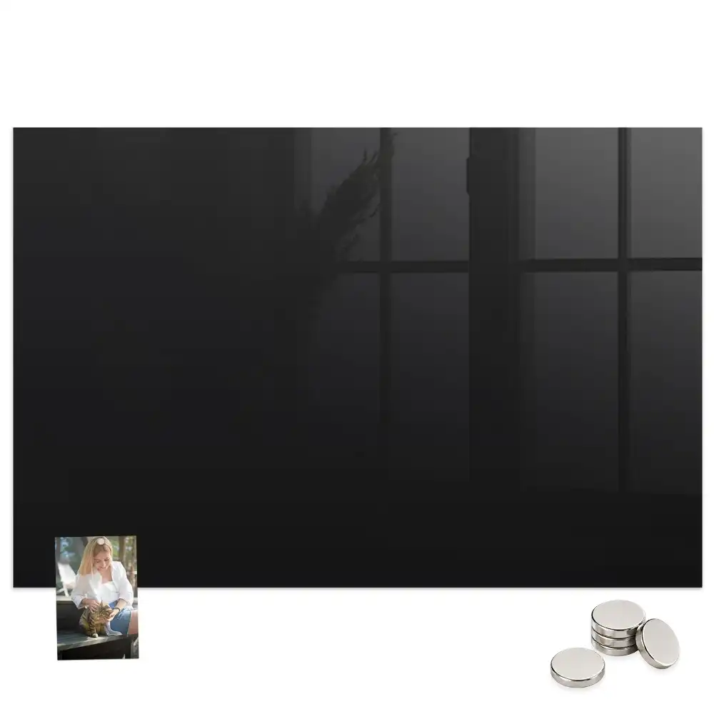 Tableau magnétique décoratif noir