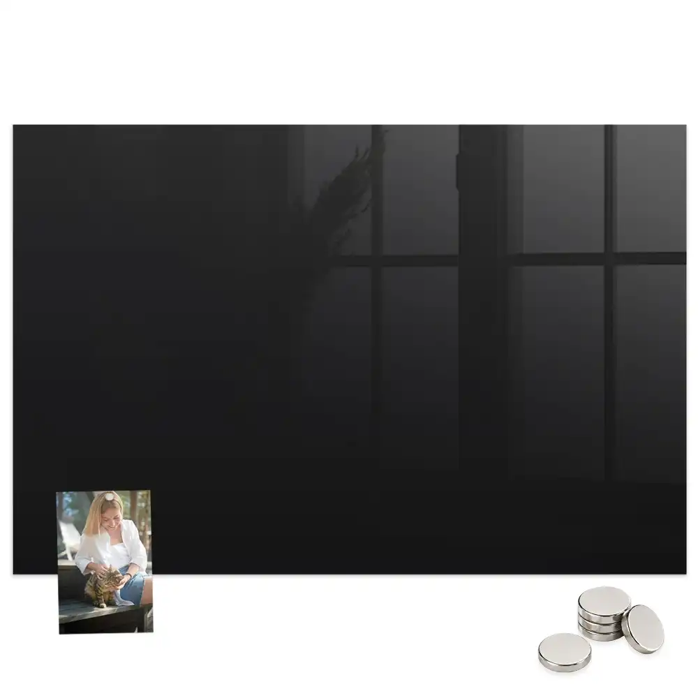 Tableau magnétique décoratif noir