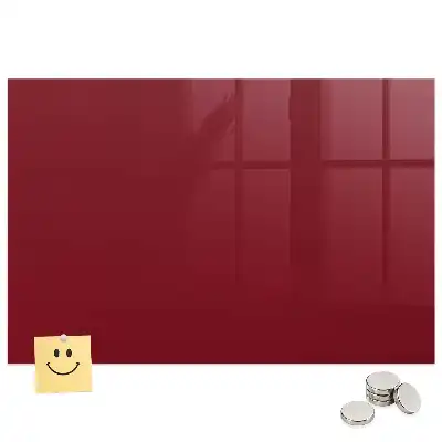 Tableau magnétique couleur bordeaux