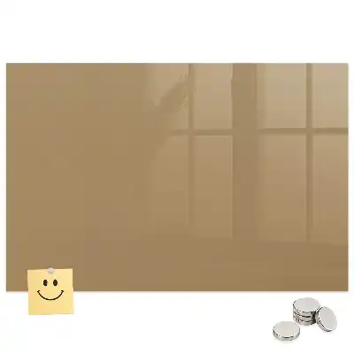 Tableau magnétique décoratif beige foncé