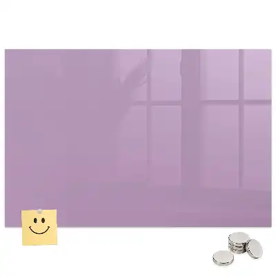 Tableau mural magnétique couleur lilas