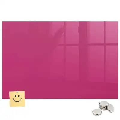 Tableau magnétique rose intense pour magnets