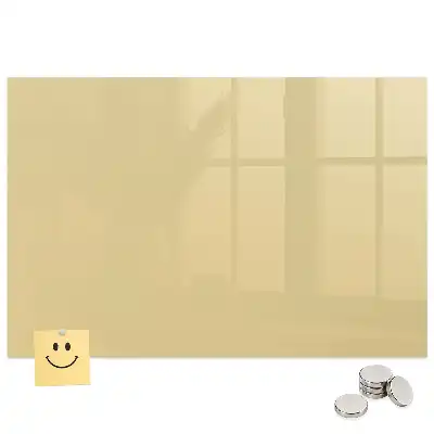 Tableau aimanté décoratif couleur crème