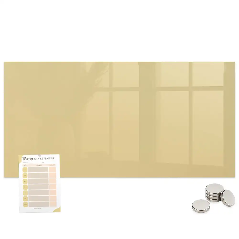 Tableau aimanté décoratif couleur crème