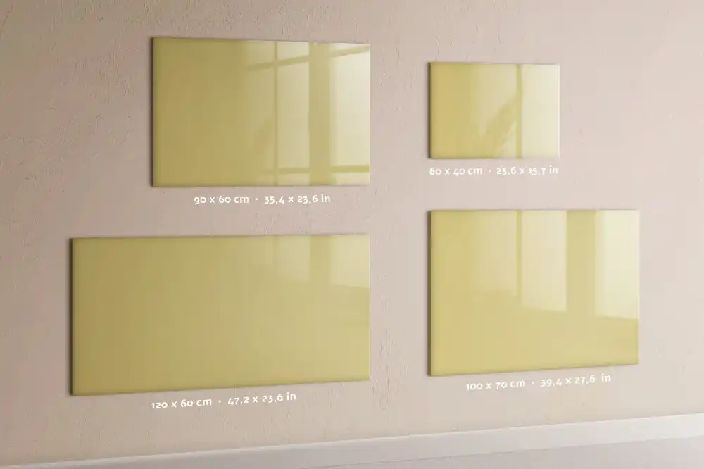 Tableau aimanté décoratif couleur crème