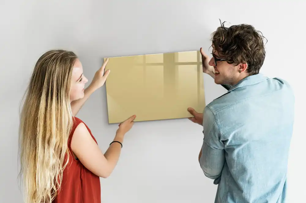 Tableau aimanté décoratif couleur crème
