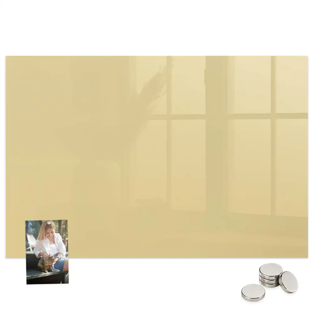 Tableau aimanté décoratif couleur crème