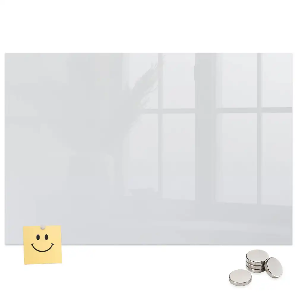 Tableau mural magnétique blanc foncé