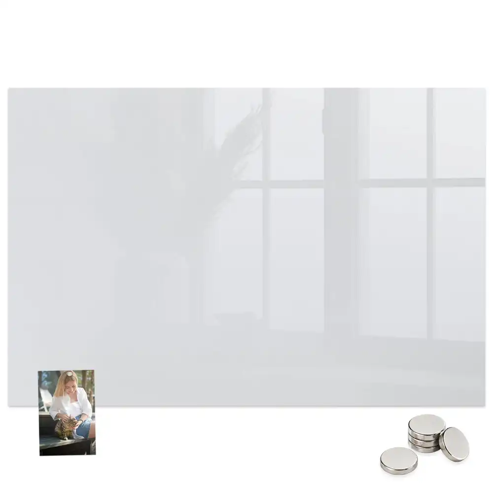 Tableau mural magnétique blanc foncé