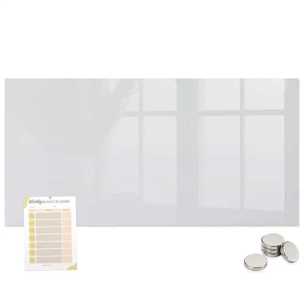 Tableau mural magnétique blanc foncé