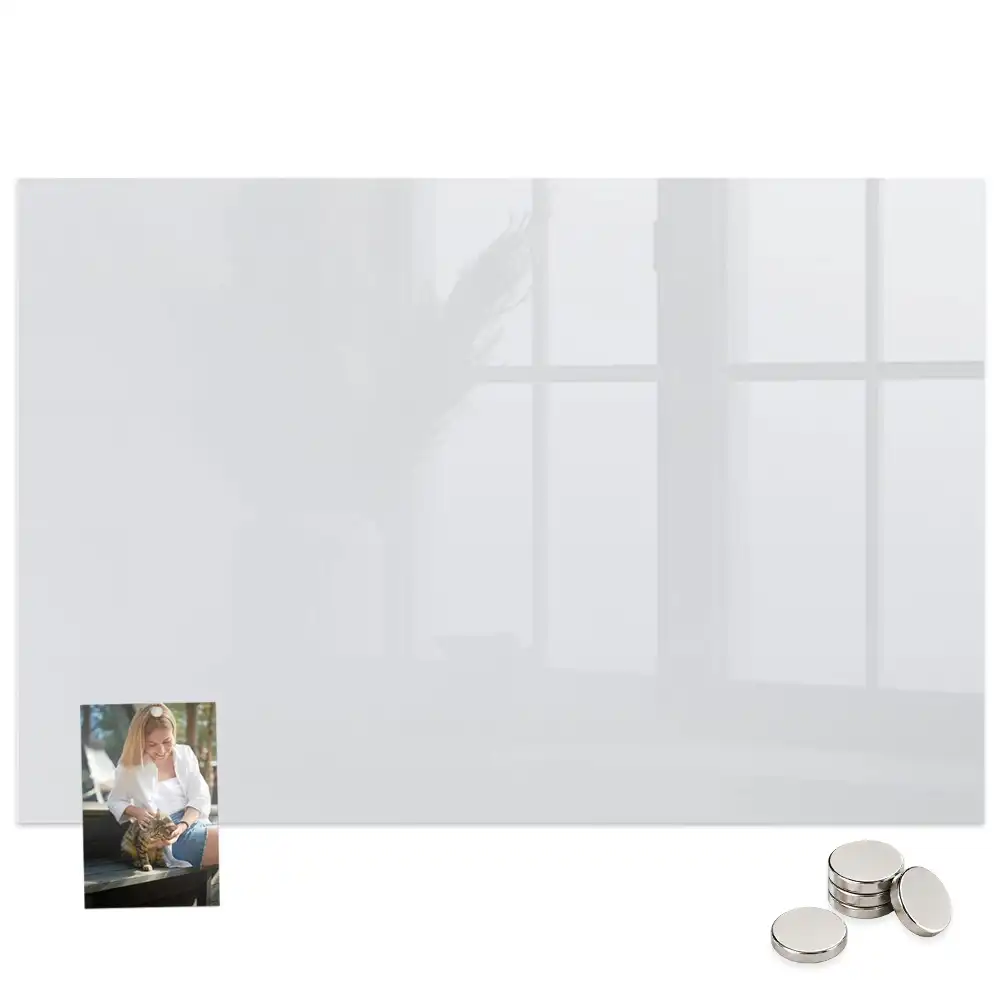 Tableau mural magnétique blanc foncé