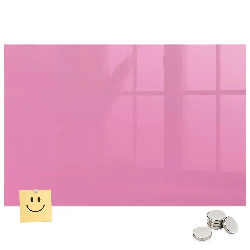 Tableau magnétique rose pour magnets