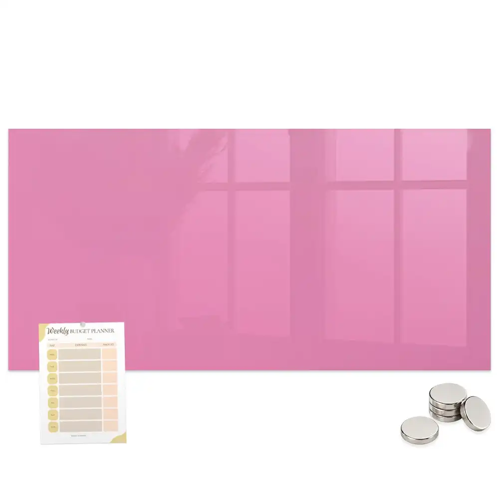 Tableau magnétique rose pour magnets